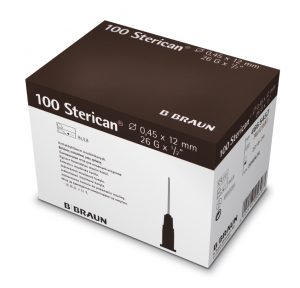 Brukerutstyr.no - Sterican B Braun 0,45x12mm (100 Stk) - Forebygge ...